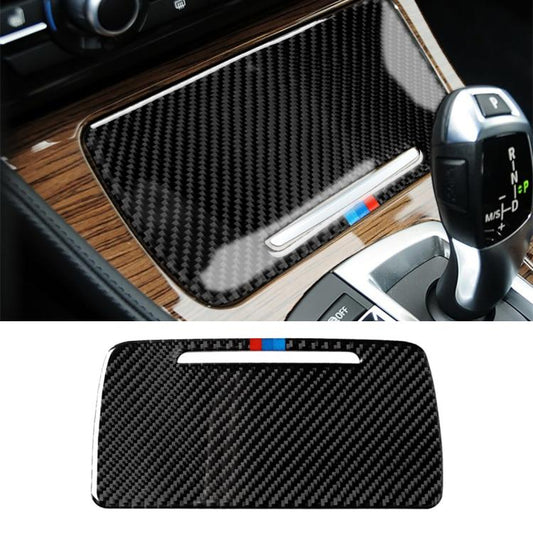 Three Color Carbon Fiber Car Storage Box Decorative Sticker for BMW 5 Series F10 2011-2017, Storage Box, Storage Box(Three Color)