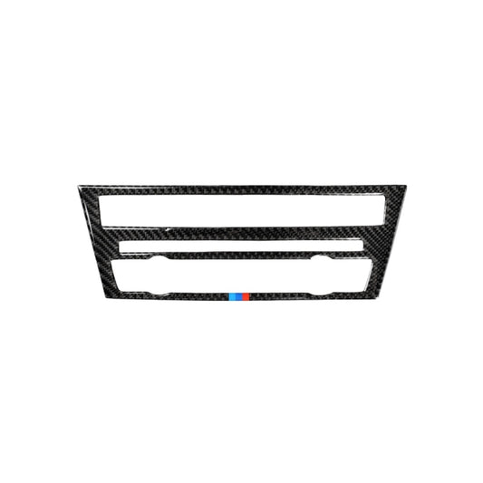 Three Color Carbon Fiber Car CD Panel Center Console Air Conditioning Panel Decorative Sticker for BMW 5 Series F07 5GT 535i 2010-2016, Air Conditioning Panel(Three Color), Air Conditioning Panel