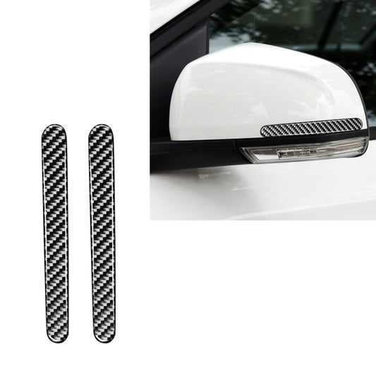 2 PCS Car Carbon Fiber Rearview Mirror Anti-collision Strip for Chevrolet Cruze 2009-2015, Left and Right Drive Universal, Rearview Mirror Anti-collision Strip