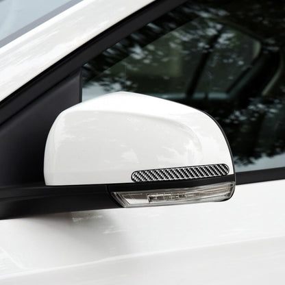 2 PCS Car Carbon Fiber Rearview Mirror Anti-collision Strip for Chevrolet Cruze 2009-2015, Left and Right Drive Universal, Rearview Mirror Anti-collision Strip