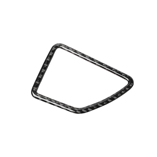 2 in 1 Car Carbon Fiber Solid Color Dashboard Air Outlet Decorative Sticker for BMW E70 X5 / E71 X6 2008-2013, Left Drive, Dashboard Air Outlet