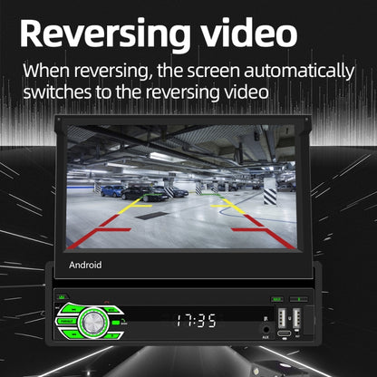 HD 7 inch Single Din Car Android Player GPS Navigation Bluetooth Touch Stereo Radio, Support Mirror Link & FM & WIFI