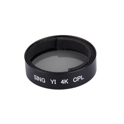 SING for Xiaomi Xiaoyi Yi II Sport Action Camera Proffesional 4K CPL Filter, 4K CPL Filter