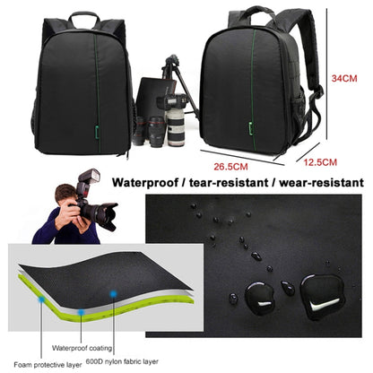 حقيبة كاميرا رياضية خارجية محمولة من INDEPMAN DL-B012 لكاميرات GoPro وSJCAM وNikon وCanon وXiaomi Xiaoyi YI، المقاس: 27.5 * 12.5 * 34 سم