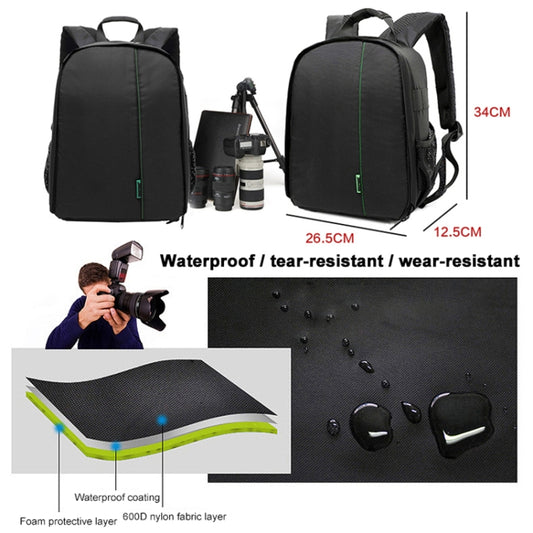 حقيبة كاميرا رياضية خارجية محمولة من INDEPMAN DL-B012 لكاميرات GoPro وSJCAM وNikon وCanon وXiaomi Xiaoyi YI، المقاس: 27.5 * 12.5 * 34 سم