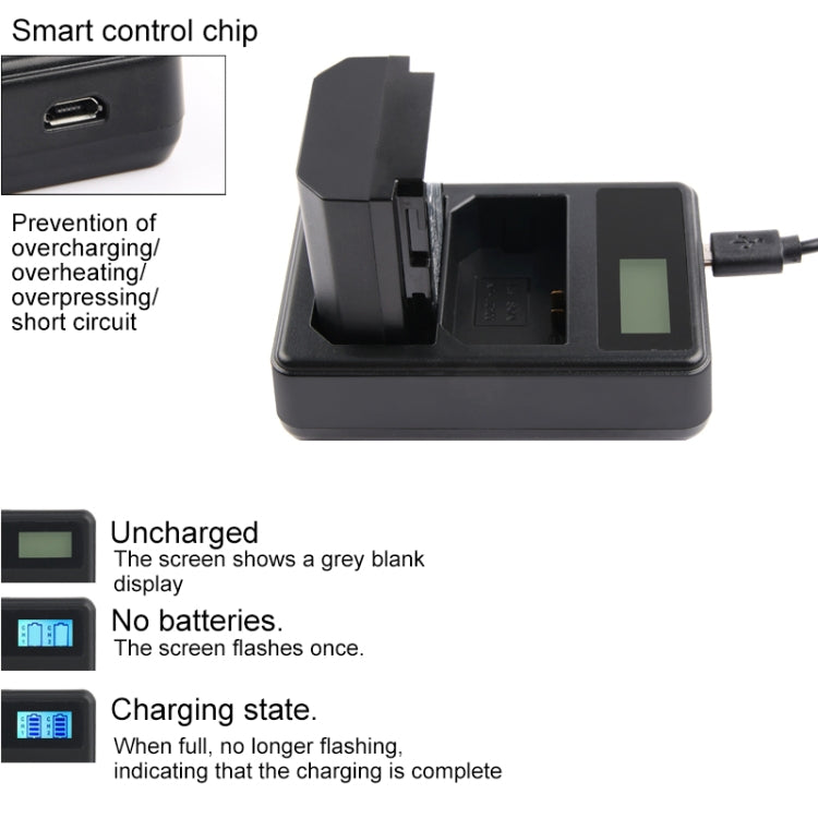 شاحن بطارية بشاشة LCD رقمية ثنائية القناة مع منفذ USB لبطارية Sony NP-FZ100، متوافق مع Sony A9 (ILCE-9)، بطارية NP-FZ100 مزدوجة