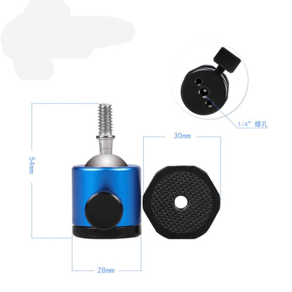 Mini 360 Degree Rotation Panoramic Metal Ball Head for DSLR & Digital Cameras