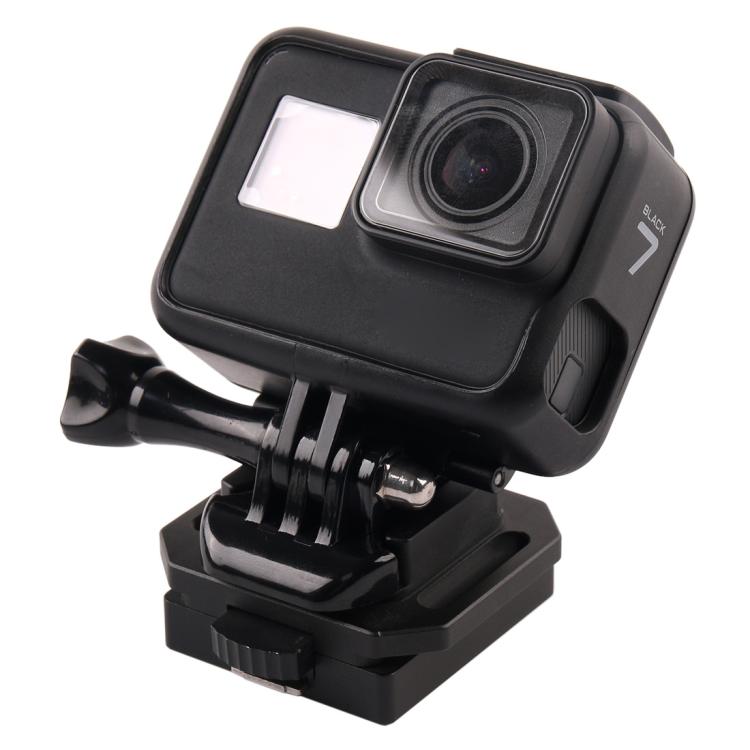 حامل سيلفي للخوذة مصنوع من سبائك الألومنيوم GP193 لكاميرات GoPro وInsta360 وDJI وغيرها من كاميرات الحركة، GP193