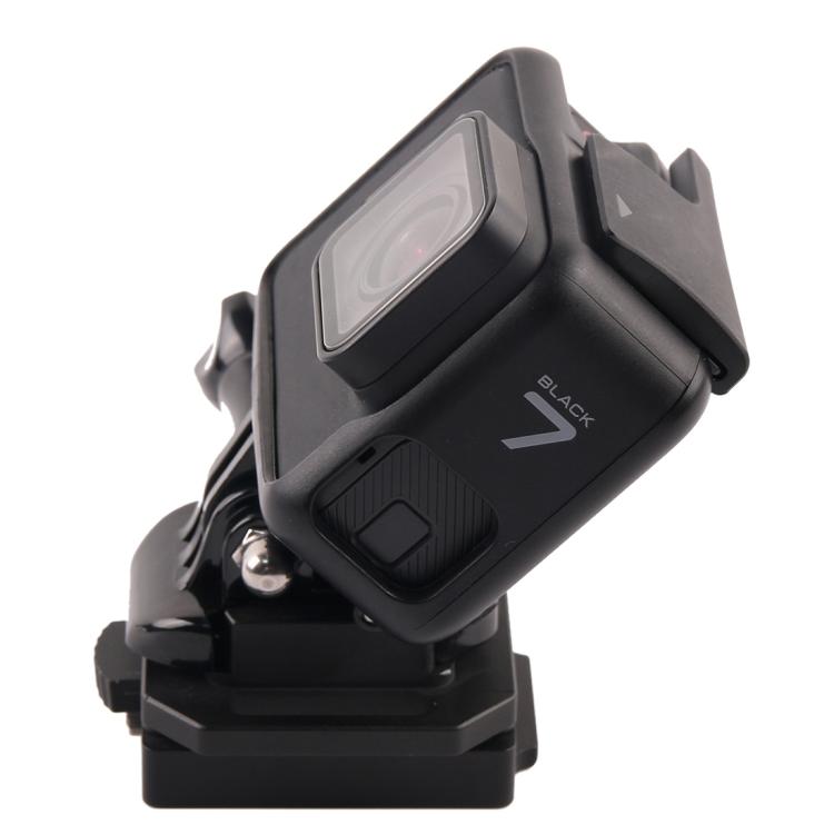 حامل سيلفي للخوذة مصنوع من سبائك الألومنيوم GP193 لكاميرات GoPro وInsta360 وDJI وغيرها من كاميرات الحركة، GP193
