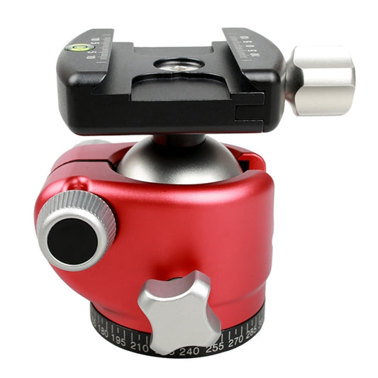 FITTEST X4 Low Center of Gravity High Locking Force Panoramic Ball Head with Quick Release Plate for DSLR & Digital Cameras, Load Max 10kg