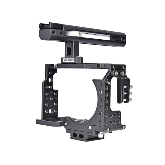 YELANGU CA7 YLG0908A Handle Video Camera Cage Stabilizer for Sony A7K / A72 / A73 / A7S2 / A7R3 / A7R2 / A7X