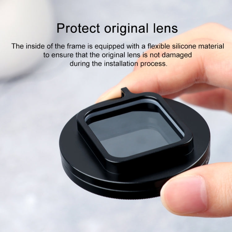 RUIGPRO for GoPro HERO 7/6 /5 Professional 52mm 10X Close-up Lens Filter with Filter Adapter Ring & Lens Cap, 10X Close-up Lens