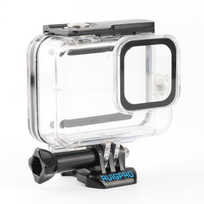 RUIGPRO for GoPro HERO8 Black 45m Waterproof Housing Protective Case with Buckle Basic Mount & Screw, RUIGPRO For GoPro HERO8 Black