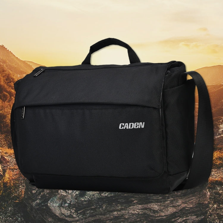 CADeN K12 Portable Camera Bag Case Shoulder Messenger Bag with Tripod Holder for Nikon, Canon, Sony, DSLR / SLR Cameras