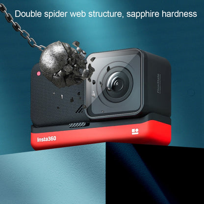 Lens + LCD Display Tempered Glass Film for Insta 360 One R 4K