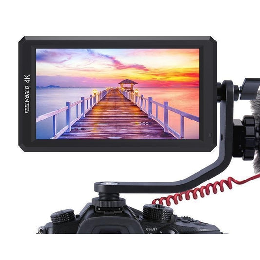 شاشة مراقبة ميدانية للكاميرا FEELWORLD F6 1920x1080 مقاس 5.5 بوصة IPS HDMI 4K، F6