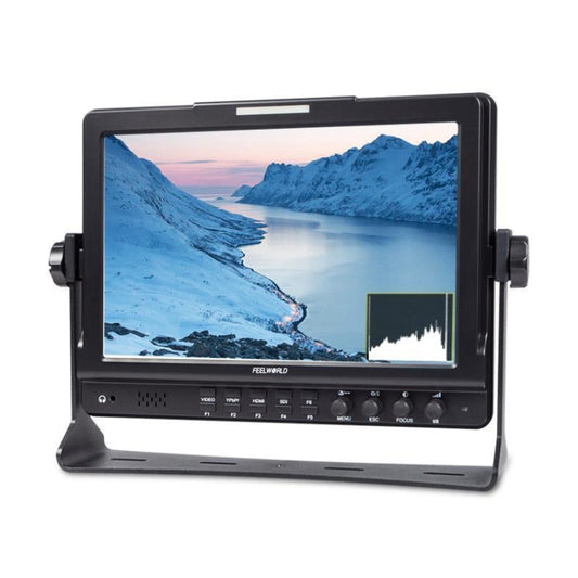 شاشة FEELWORLD FW1018SPV1 1920x1200 10.1 بوصة IPS شاشة LCD ملونة عالية الدقة، شاشة مراقبة ميدانية للكاميرا، FW1018SPV1