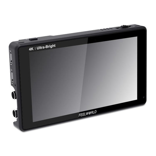 شاشة FEELWORLD LUT6S 1920x1080 2600 nits IPS مقاس 6 بوصات وشاشة لمس HDMI 4K وSDI HDI وكاميرا مراقبة ميدانية، LUT6S
