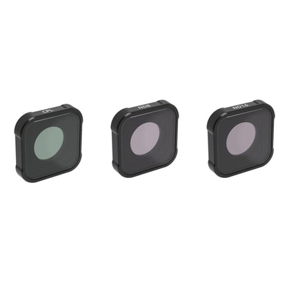 فلتر عدسة JSR KB Series CPL+ND8+ND16 لكاميرات GoPro HERO13 أسود/12 أسود/11 أسود/10 أسود/9 أسود، 3 في 1