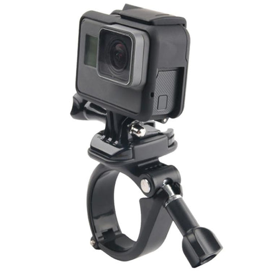 GP434 حامل تثبيت كبير الحجم لمقود الدراجة النارية لكاميرات GoPro وInsta360 وDJI وغيرها من كاميرات الحركة، GP434