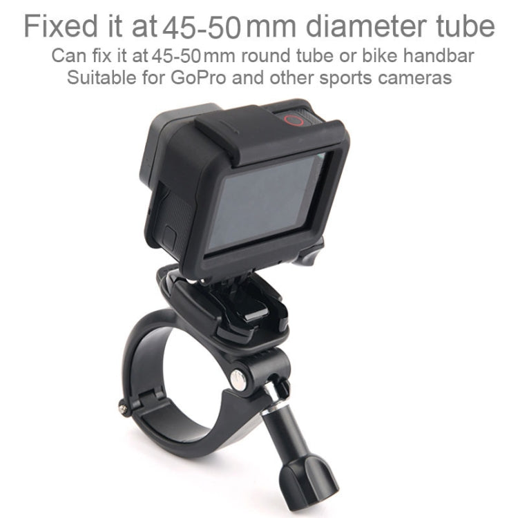 GP434 حامل تثبيت كبير الحجم لمقود الدراجة النارية لكاميرات GoPro وInsta360 وDJI وغيرها من كاميرات الحركة، GP434