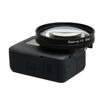 For GoPro HERO5 Sport Action Camera Proffesional 52mm 10X Macro Lens Close-up Filter