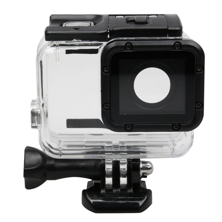 غطاء حماية هيكلي لكاميرا GoPro HERO5 مع مشبك تثبيت أساسي وبرغي توصيل، يحتاج إلى تفكيك العدسة، مع مشبك تثبيت أساسي