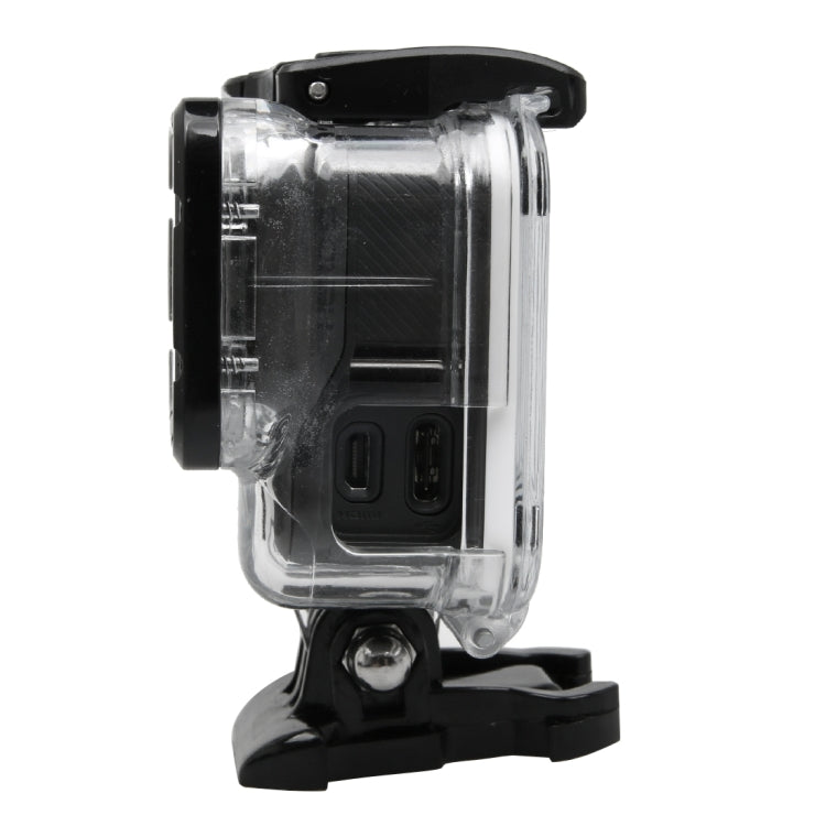 غطاء حماية هيكلي لكاميرا GoPro HERO5 مع مشبك تثبيت أساسي وبرغي توصيل، يحتاج إلى تفكيك العدسة، مع مشبك تثبيت أساسي