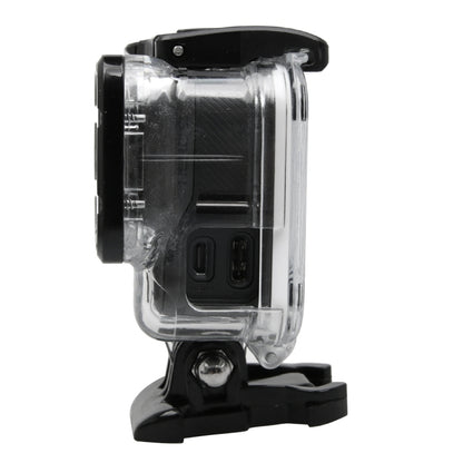 غطاء حماية هيكلي لكاميرا GoPro HERO5 مع مشبك تثبيت أساسي وبرغي توصيل، يحتاج إلى تفكيك العدسة، مع مشبك تثبيت أساسي