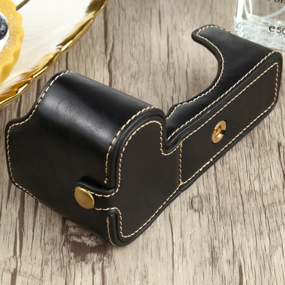 1/4 inch Thread PU Leather Camera Half Case Base for FUJIFILM X-S10