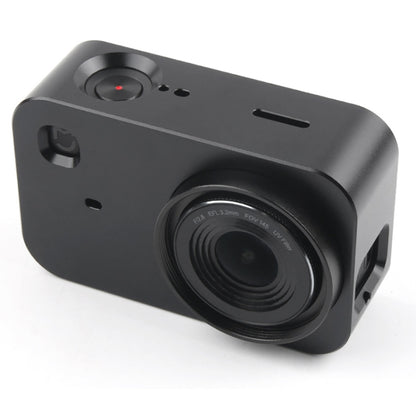 Housing Shell Aluminum Alloy Protective Cage with 37mm Filter Lens & Lens Cap & Screw for Xiaomi Mijia Small Camera