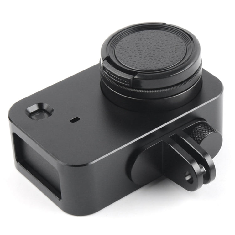 Housing Shell Aluminum Alloy Protective Cage with 37mm Filter Lens & Lens Cap & Screw for Xiaomi Mijia Small Camera
