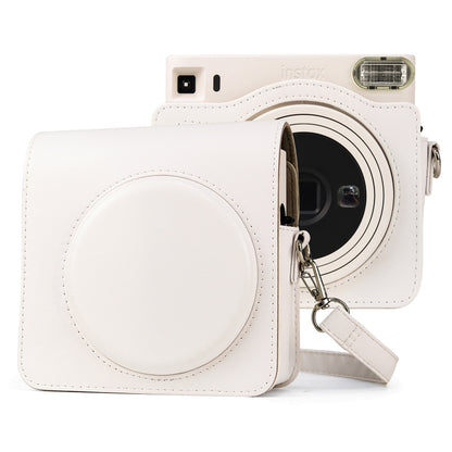 Full Body PU Leather Case Camera  Bag with Strap for FUJIFILM instax Square SQ1