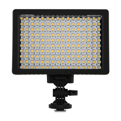 مصباح فيديو LED أبيض عالي الوضوح HD-160، إضاءة ملء إضاءة التصوير الفوتوغرافي على الكاميرا لكاميرات كانون ونيكون وDSLR مع 3 لوحات فلتر، HD-160