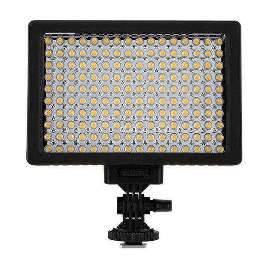 مصباح فيديو LED أبيض عالي الوضوح HD-160، إضاءة ملء إضاءة التصوير الفوتوغرافي على الكاميرا لكاميرات كانون ونيكون وDSLR مع 3 لوحات فلتر، HD-160