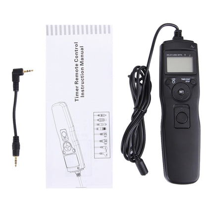 RST-7001 LCD Screen Time Lapse Intervalometer Shutter Release Digital Timer Remote Controller with C6 Cable for CANON 1000D/550D/60D, PENTAX:K20D/K200D/K10D, SAMSUNG GX-20/GX-10 Camera
