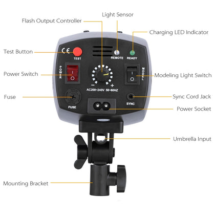 Godox K-180A Mini Master 180Ws Studio Flash Light Photo Flash Speedlight