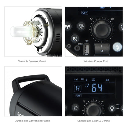 Godox DP600III Studio Flash Light 600Ws Bowens Mount Studio Speedlight