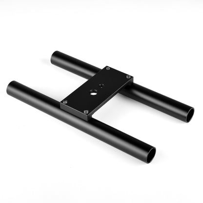 YELANGU L4X-BE YLG1817A 60cm Aluminum Alloy Splicing Slide Rail Track + 3-Wheel Video Pulley Rolling Dolly Car for SLR Cameras / Video Cameras
