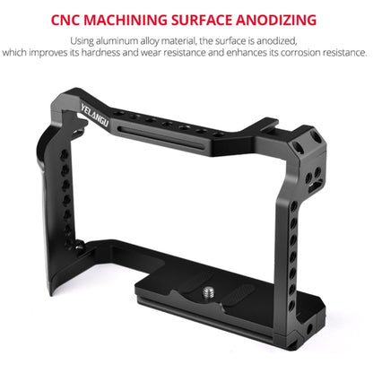 YELANGU C22-A YLG0334B-A Video Camera Cage Stabilizer for Canon EOS R5/R6/R