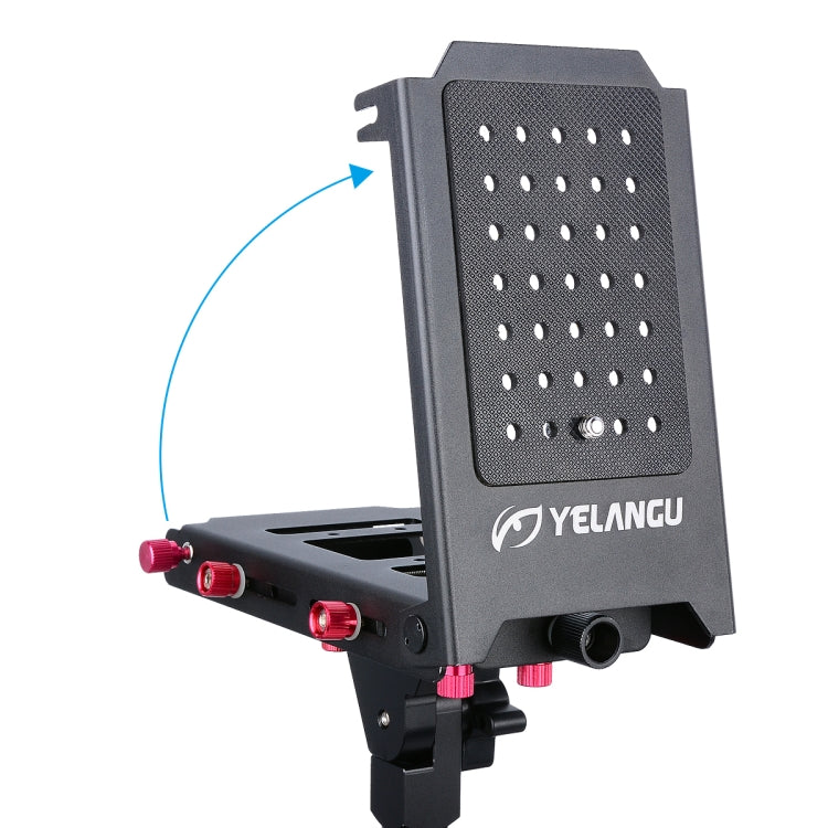 YELANGU S300 4 in 1 Multifunctional Rig + Dual Handheld Shoulder Rig + Monopod + Stabilizer for Cameras / SLR Cameras, Height Range: 63cm-170cm