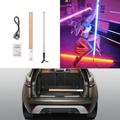 LUXCeO Mood1 85cm RGB Colorful Atmosphere Rhythm LED Stick Handheld Video Photo Fill Light, No Tripod