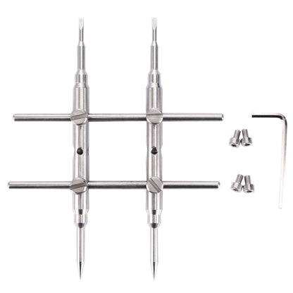 3K-01 Professional DSLR Camera Lens Stainless Steel Spanner Wrench Open Repair Tool, 3K-01