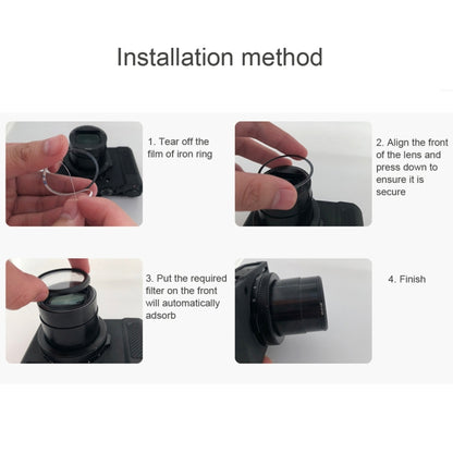 JSR UV Lens Filter for Panasonic LUMIX LX10, UV Filter