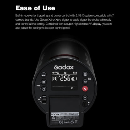 طقم إضاءة فلاش جيب خارجي من جودوكس AD300 Pro 300Ws TTL HSS Speedlite، AD300 Pro