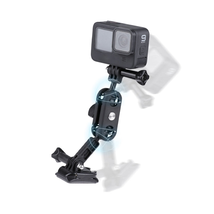 حامل محول تثبيت خوذة الدراجة النارية 360 Pivot Magic Arm