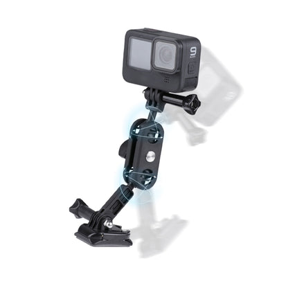 حامل محول تثبيت خوذة الدراجة النارية 360 Pivot Magic Arm
