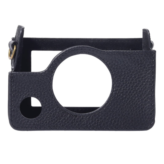For FUJIFILM instax mini Evo Full Body Camera Genuine Leather Case Bag with Strap