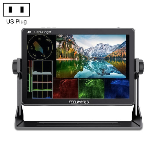 شاشة مراقبة ميدانية لكاميرا DSLR من FEELWORLD LUT11S فائقة السطوع 2000nit، مقاس 10.1 بوصة، مع مدخل ومخرج HDMI بدقة 4K ولوحة IPS بدقة 1920 × 1200، LUT11S