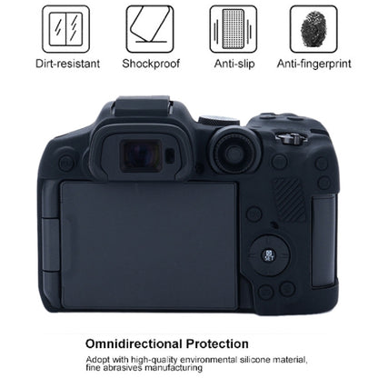 جراب حماية ناعم من السيليكون لكاميرا Canon EOS R7، لكاميرا Canon EOS R7